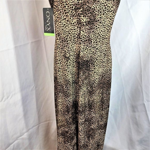 Onyx Nite Full Length Party/Cocktail/Evening Dress Size 16 NWT - Picture 7 of 8